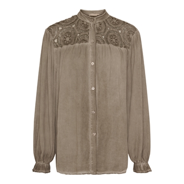 Marta Du Chateau Mdc Jacklyn Shirt 5853 Fango Skjorte